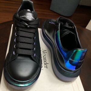 Alexander McQueen Black/Blue Sneakers
